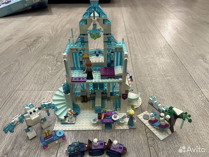 Lego Disney Frozen волшебный ледяной замок Эльзы