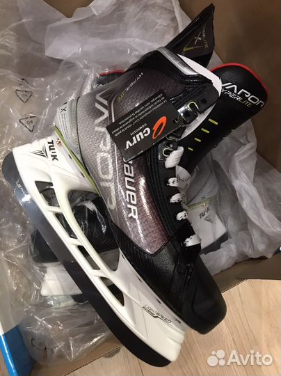 Коньки хоккейные bauer vapor hyperlite SR 11 фит2