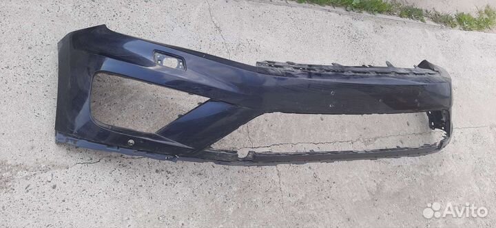 Бампер передний VW Touareg nf