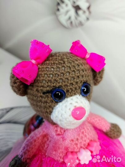 Вязаный мишка