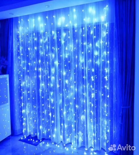 Гирлянда штора