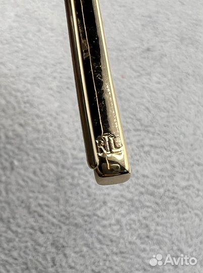 Черепаховые серьги протяжки Ralph Lauren