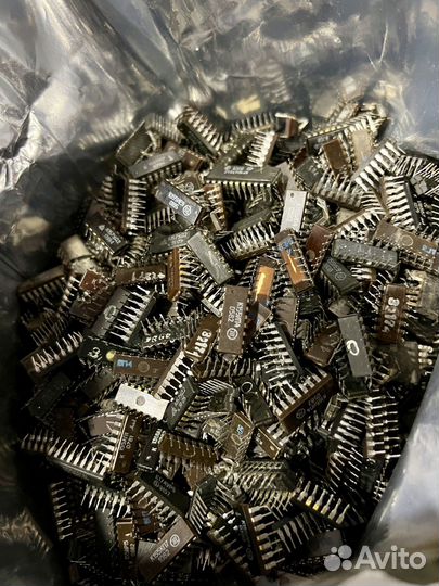 155 микросхемы позолота