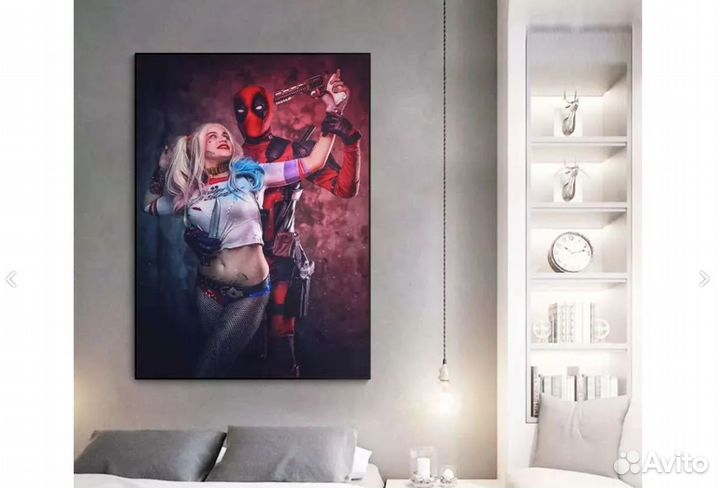 Современные картины на холсте Марвел