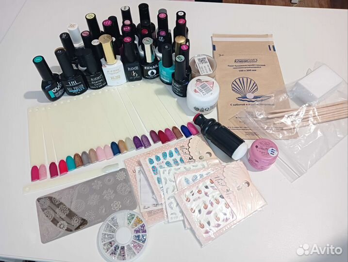 Гель лаки для маникюра бу