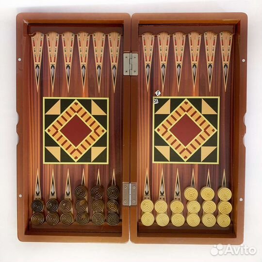 Шахматы Нарды Шашки 3 в 1, 40х40