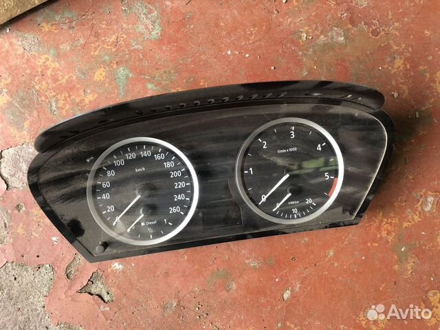 Щиток приборов bmw 5 e60 m57 diesel