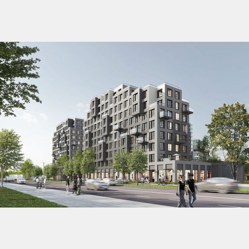 1-к. квартира, 37,7 м², 6/11 эт.