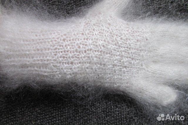 Перчатки пуховые