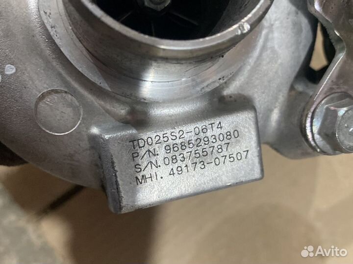 Турбина 1.6tdci Ford Focus ll Пежо Ситроен