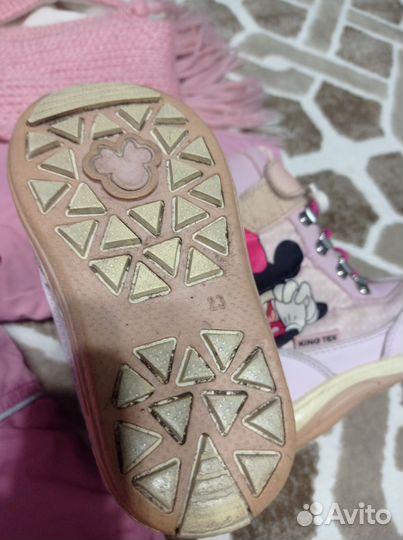 Зимний комбинезон для девочки 92