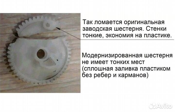 Шестерня замка багажника VAG Polo, Skoda