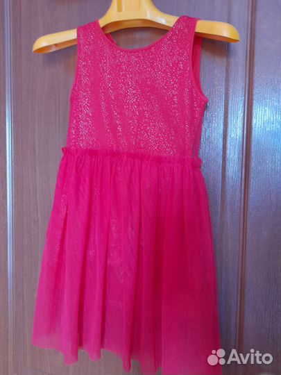 Детское нарядное платье 122