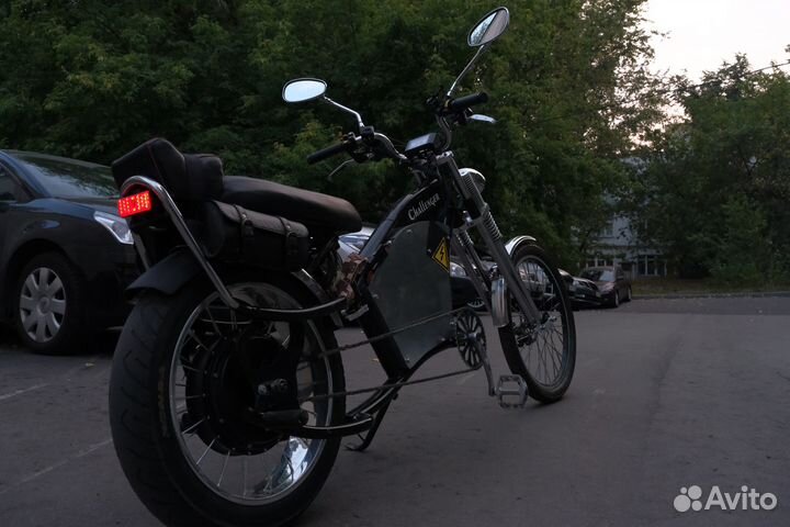 Электровелосипед чоппер Challenger 3000 Ватт