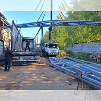 Аренда и услуги манипулятора, стрела 7 т, 12 м, борт 10 т, 7.6 м, Электрогорск