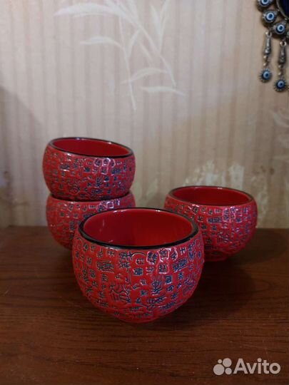 Чашки (пиалы) для чая, керамика, азия