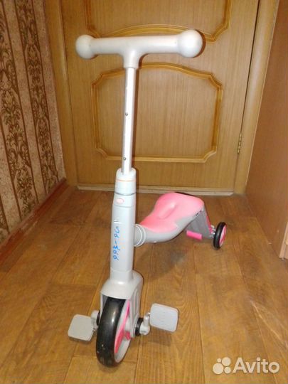 Беговел самокат велосипед 3 в 1 Sаimaa