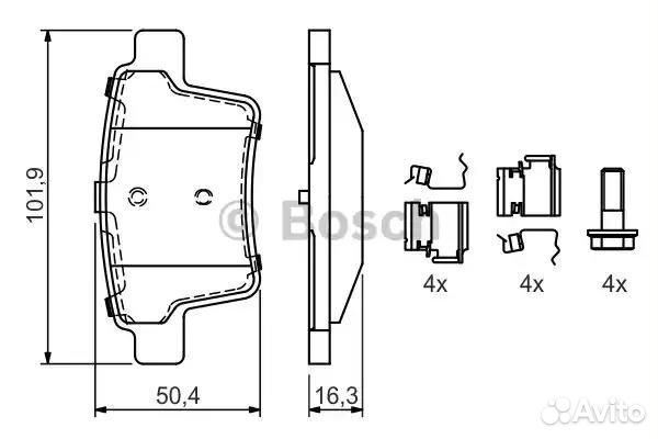 Колодки тормозные дисковые