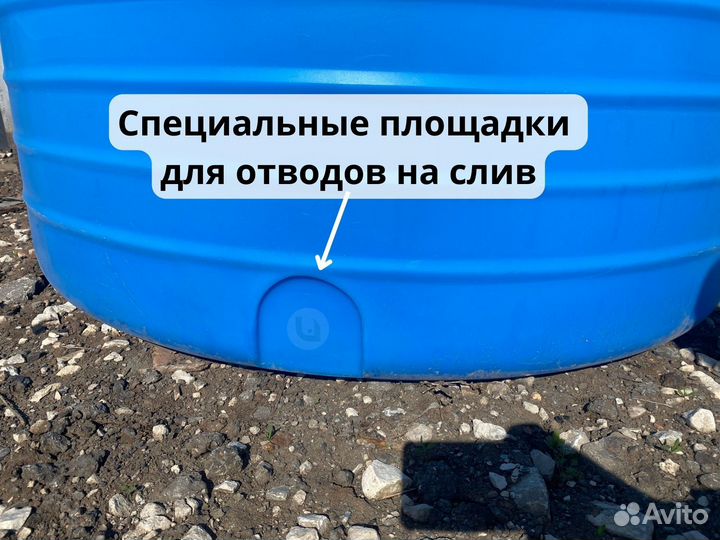 Емкости для воды. Бак пластиковый