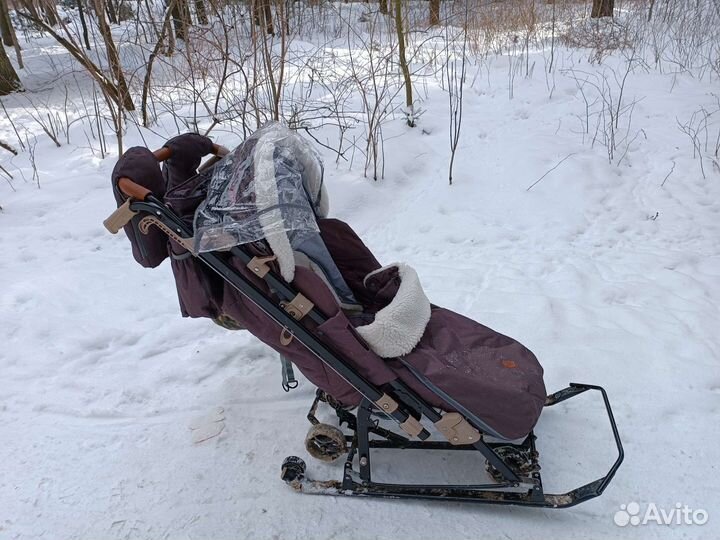 Санки-коляска Ника 7-8К