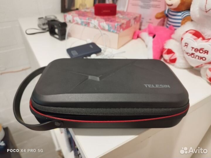 Кейс для экшн камеры и аксессуаров Telesin