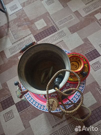 Самовар электрический расписной СССР