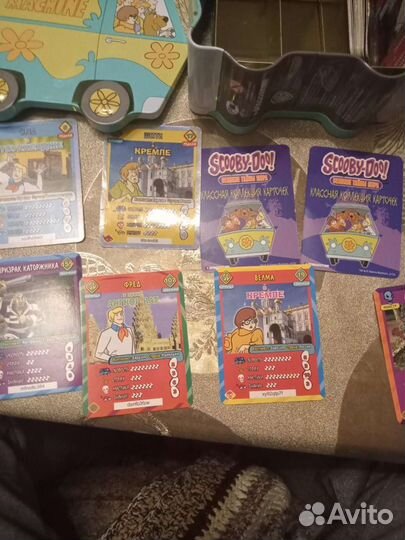 Карточки скуби ду