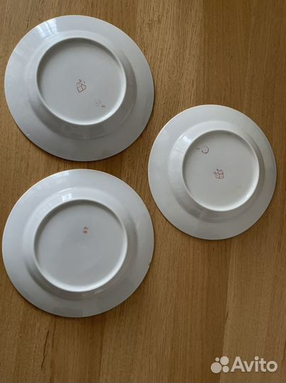 Тарелки СССР колобок пакетом раритет 3 Цена за все