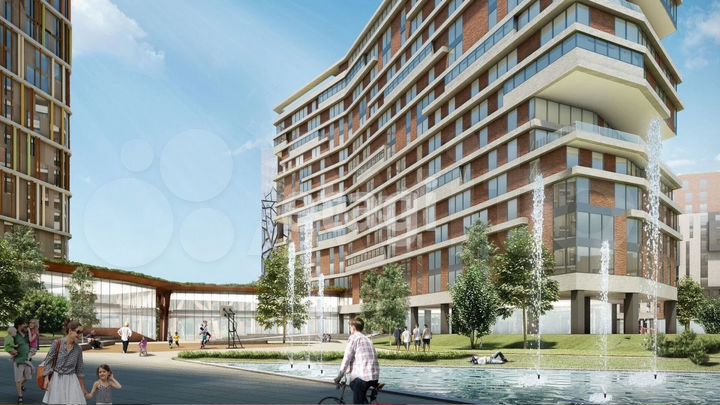 2-к. квартира, 74,7 м², 8/21 эт.