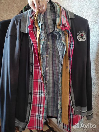 Джинсы, кофты, рубашки