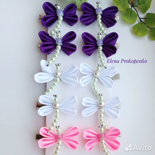 Заколки для волос ручная работа