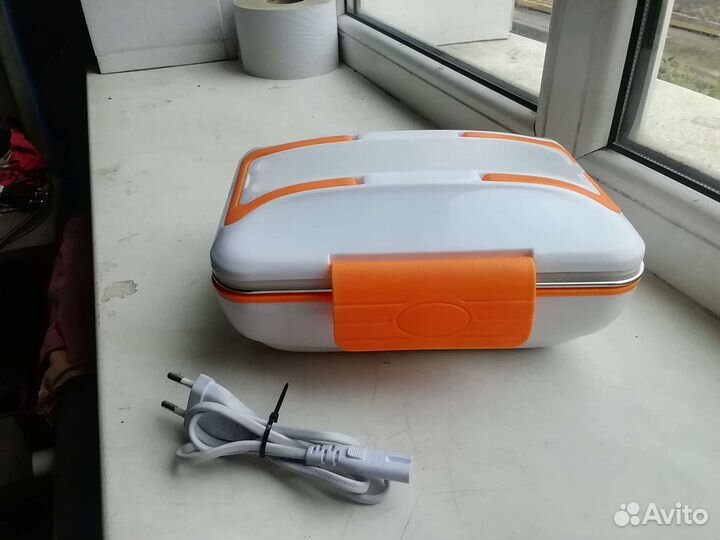 Ланч бокс для еды с подогревом