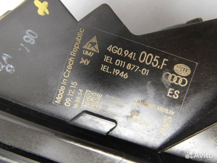 Фара левая Audi A6/RS6/S6