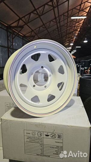 Диск R16x7 5x139.7 ET-5 CB110.1 белый