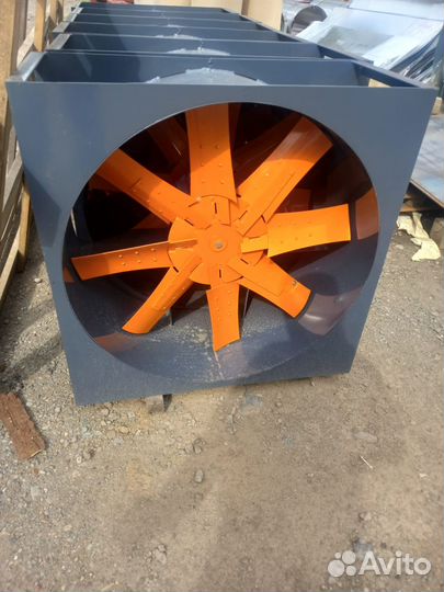 Сушильные камеры древесины-осевые вентиляторы во№8