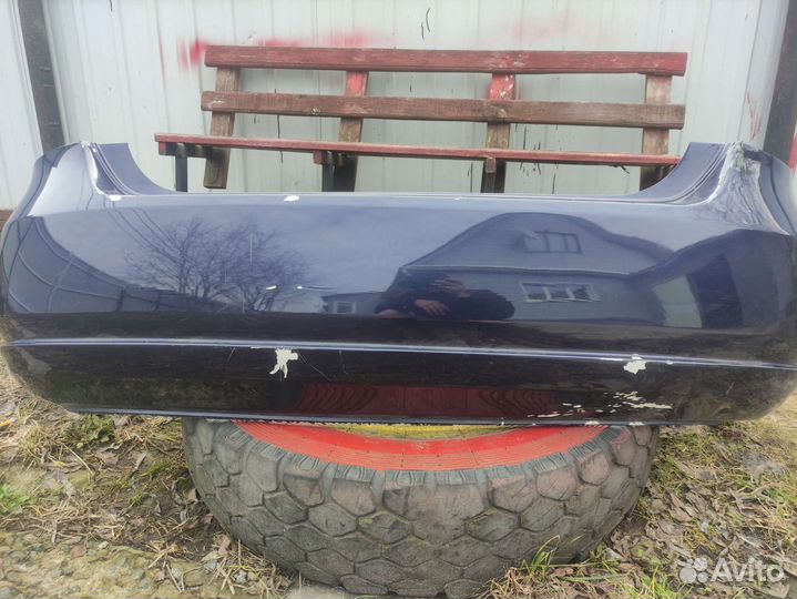 Бампер задний поло седан