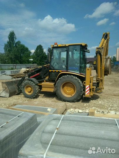 Услуги экскаватора-погрузчика, CAT 428 D