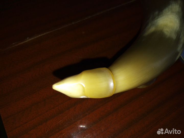 Поделка из рога (птица)