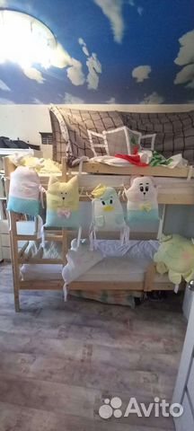 Детские подушечки в кровать объявление продам