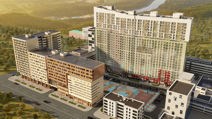 Апартаменты-студия, 26,6 м², 7/16 эт.