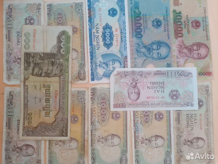 Боны, банкноты вьетнам