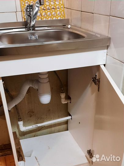 Установка и ремонт сифона. Монтаж сантехники