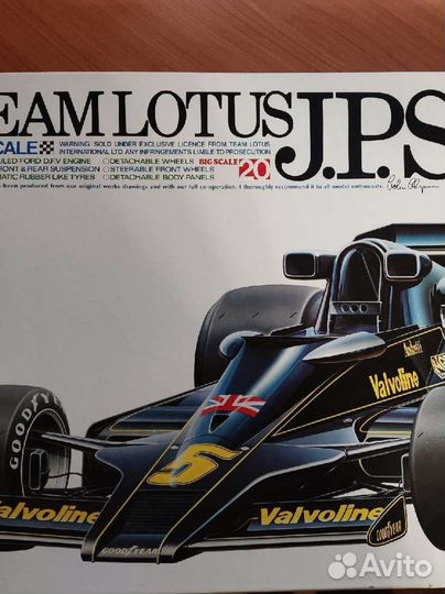 Tamiya 1/12 Lotus 78 + деки