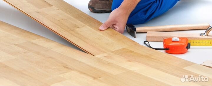 Укладка ламината, кварц винила