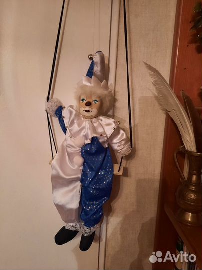 Фарфоровые куклы-клоуны, винтаж, Германия, XX век