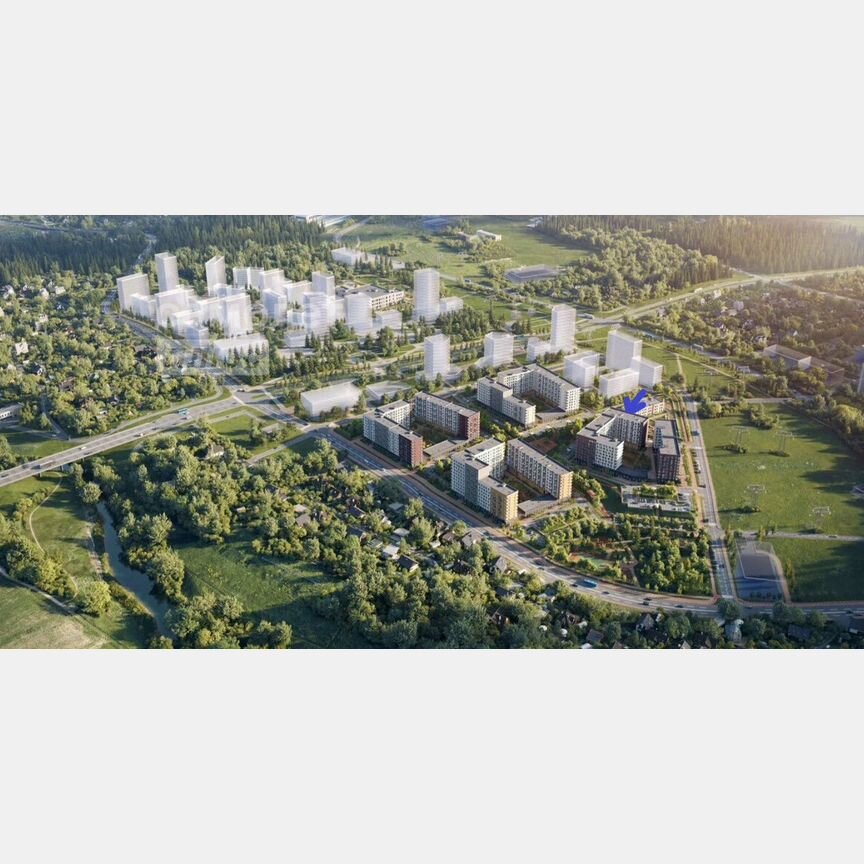 2-к. квартира, 32,4 м², 8/9 эт.