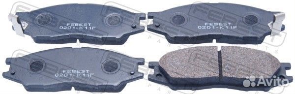 Колодки тормозные передние nissan wingroad/AD Y