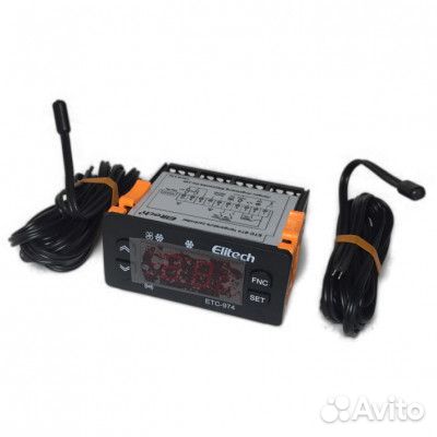 Контроллер Elitech етс-974 (2 датчика)