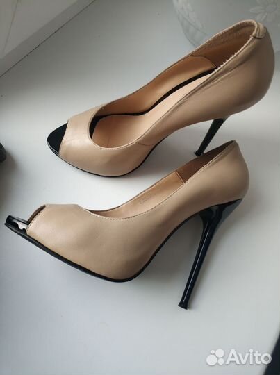 Туфли кожаные 38 Elmonte Paolo Conte