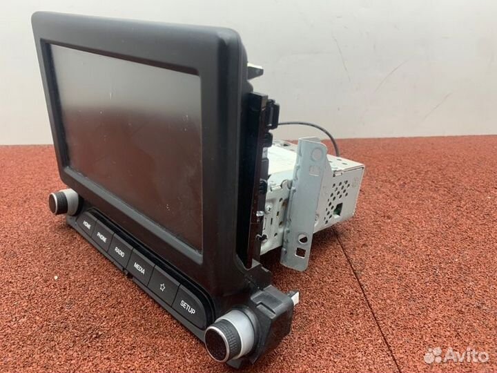 Магнитола Hyundai Solaris 2 седан G4FG 2021